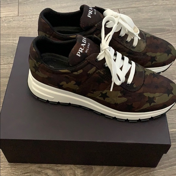 NEW Authentic Prada Womens Sneakers. - Picture 2 of 7